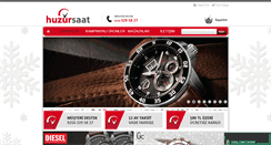 Desktop Screenshot of huzursaat.com
